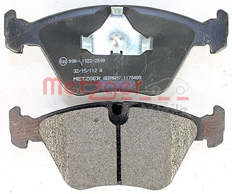 METZGER 1170489 Bremsbelagsatz, Scheibenbremse